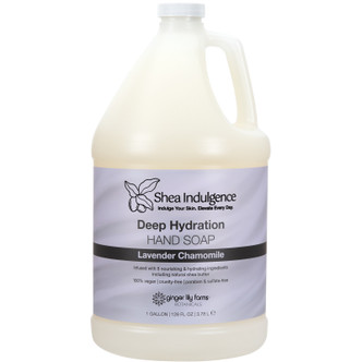 Shea Indulgence Deep Hydration Hand Soap Lavender Chamomile, 1 Gallon