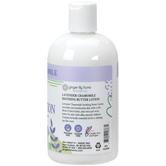 Ginger Lily Farms Botanicals Lavender Chamomile Soothing Butter Lotion, 12oz