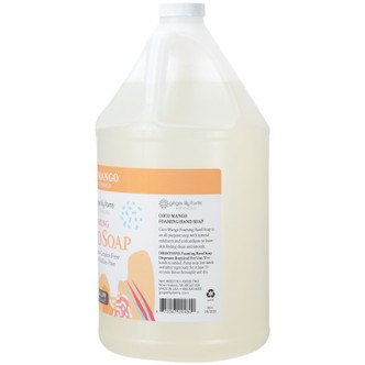 Ginger Lily Farms Botanicals Foaming Hand Soap, Coco Mango, 1 Gallon Refill