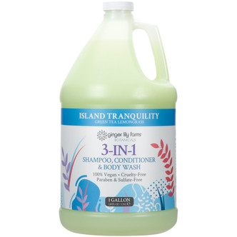 Ginger Lily Farms Botanicals Island Tranquility 3-IN-1 Shampoo