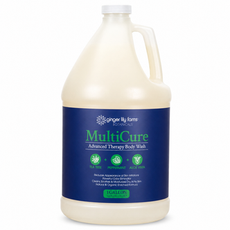 Ginger Lily Farms Botanicals MultiCure Advanced Therapy Body Wash, 1 Gallon (Pack of 4)