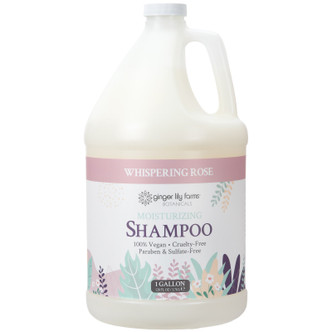 Ginger Lily Farms Botanicals Whispering Rose Moisturizing Shampoo, 1 Gallon