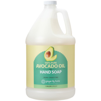 GLFB 100% Pure Avocado Oil Hand Soap Gallon