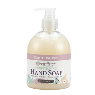 Ginger Lily Farms Botanicals Whispering Rose Conditioning Hand Soap, 16.9oz