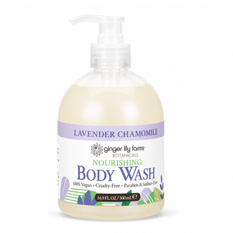 Ginger Lily Farms Botanicals Lavender Chamomile Nourishing Body Wash, 16.9oz