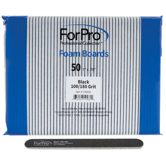 ForPro Foam Boards Black 100/180 Grit 50-Count