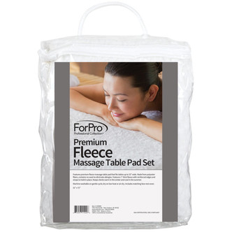 ForPro Premium Fleece Massage Pad Set
