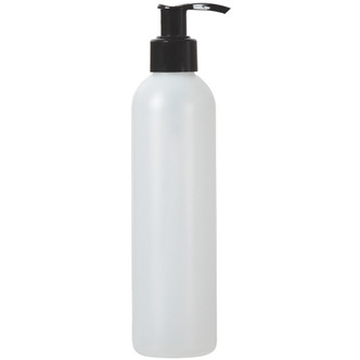 ForPro Cosmo HDPE Natural with Black Pump 8 oz.