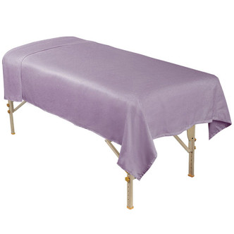 Premium Microfiber Massage Flat Sheet Lavender