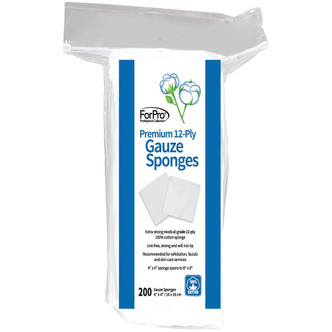 ForPro Premium 12-Ply Gauze Sponges