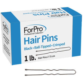 ForPro Hair Pins Black 2” L 1 Lb.