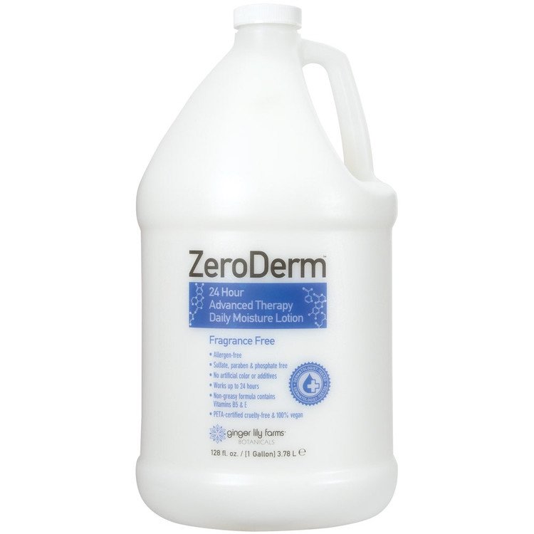 ZeroDerm 24 Hour Advanced Therapy Daily Moisture Lotion Gallon