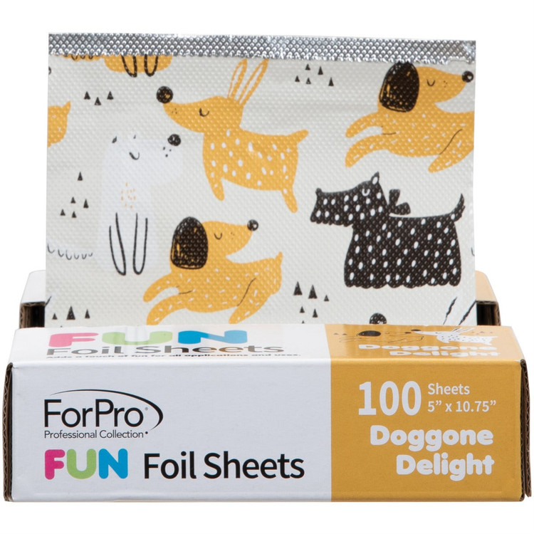 ForPro FUN Doggone Delight 5" Foil Sheets 100ct