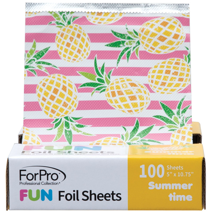 ForPro FUN Summertime 5" Foil Sheets 100ct