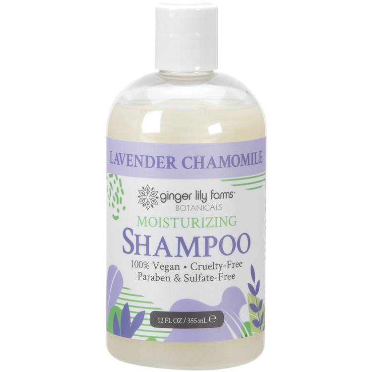 Ginger Lily Farms Botanicals Lavender Chamomile Moisturizing Shampoo, 12oz