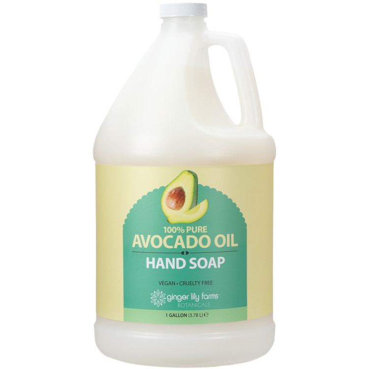 GLFB 100% Pure Avocado Oil Hand Soap Gallon