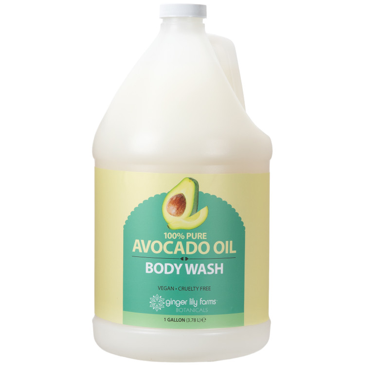 GLFB 100% Pure Avocado Oil Body Wash Gallon