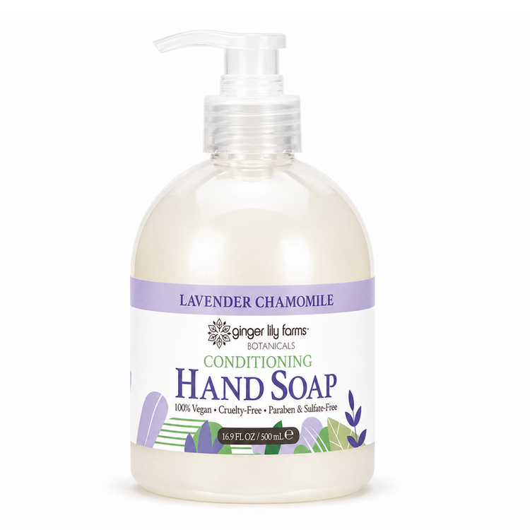 Ginger Lily Farms Botanicals Lavender Chamomile Conditioning Hand Soap, 16.9oz