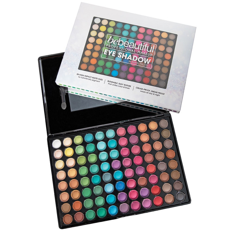 Bebeautiful Professional 88-Color Matte Eyeshadow Palette