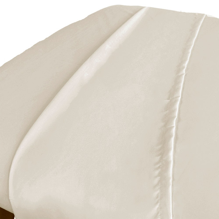ForPro Premium Microfiber Flat Sheet Natural