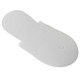 ForPro Comfy Thong Slippers White Bottom