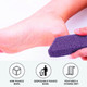 ForPro Basics Mini Pumice Pad Purple - Case Pack 4 Boxes, 400-Count Each Box (1600 Total Pieces)