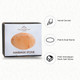 Pure Himalayan Salt Works Flat Oval Massage Stone 2.5” W x 3.5” L x 1” D