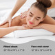 ForPro Waterproof Spa Treatment Massage Sheet Set White