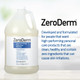 ZeroDerm Advanced Therapy Moisturizing Shampoo, Fragrance-Free, 1 Gallon Refill