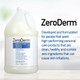 ZeroDerm Advanced Therapy Nourishing Liquid Hand Soap, Fragrance-Free, 1 Gallon Refill