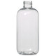 Boston Round PET 24/410 Clear 8 oz.