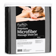 ForPro Premium Microfiber 3-Piece Massage Sheet Set Black
