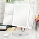 ForPro Expert Rechargeable LED Tri-Panel Makeup Mirror