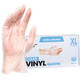 ForPro Clear Powder-Free Vinyl Gloves X-Large 100-Count