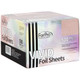 VIVID Rose Embossed Foil Sheets 5" x 10.75" Pop-Up Dispenser 500 sheets
