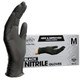 ForPro Black Nitrile Gloves 4 Mil. Medium 100-Count 10pk
