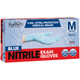 ForPro Blue Nitrile Exam Gloves 4 Mil. Medium 100-Count