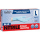 ForPro Blue Nitrile Exam Gloves 4 Mil. Large 100-Count