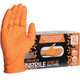 ForPro 6-in-1 HD Orange Nitrile Diamond Grip Gloves XL 100ct