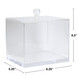 ForPro Pure & Simple XL Facial Towel Acrylic Holder