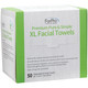 ForPro Premium Pure & Simple XL Facial Towels, 50-ct