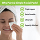 ForPro Premium Pure & Simple XL Facial Pads, 60-ct