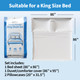 ForPro Premium Disposable 4-PC King Sheet Set