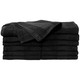 ForPro Premium Bleach Tough Salon Towels Black 12-Count