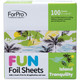 ForPro FUN Island Tranquility 5" Foil Sheets 100ct