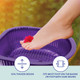 ForPro Universal Pedi Bath Liners, Purple, 14.5” W x 12.5” L x 6” D, 50-Count