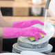 ForPro Rubber Gloves Cotton Candy X-Large 6-pr