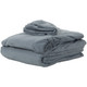 ForPro Luxury TerrySoft Massage Sheet Set Cool Grey