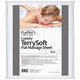 ForPro Luxury TerrySoft Flat Massage Sheet White