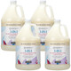 Ginger Lily Farms Botanicals Fragrance-Free 3-IN-1 Shampoo, Conditioner & Body Wash, 1 Gallon (Pack of 4)